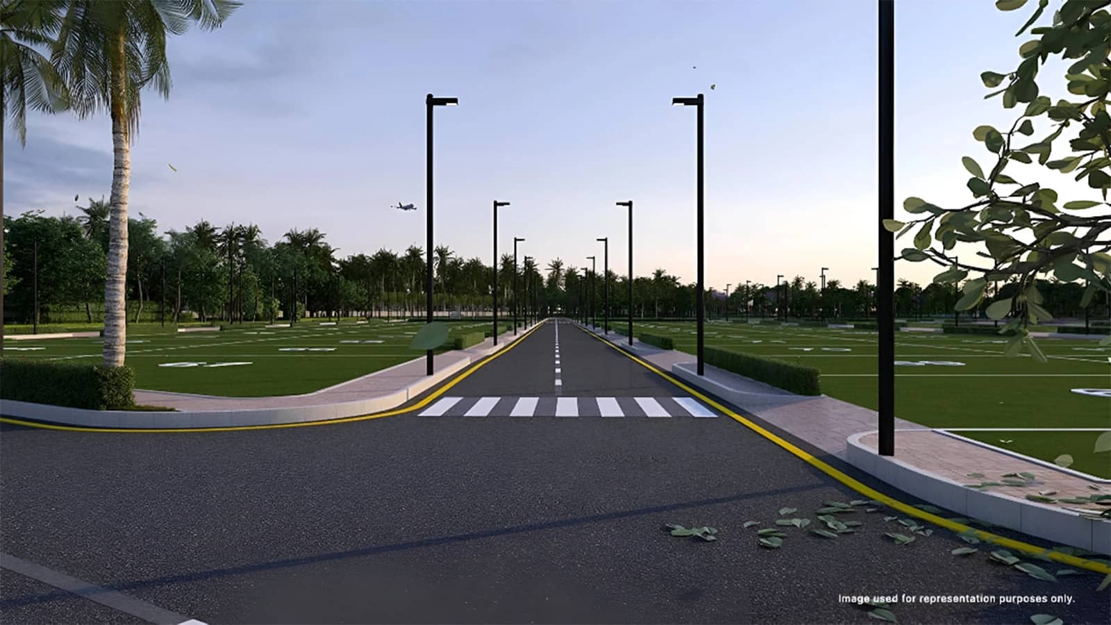 Salarpuria Sattva Serene Life Villa Plots In Devanahalli Bangalore pathway